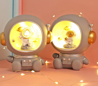 Astronaut Piggy Bank Night Light