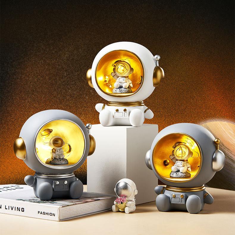 Astronaut Piggy Bank Night Light