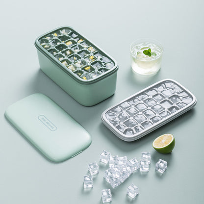 Lazy Ice Cube Tray with Storage Box