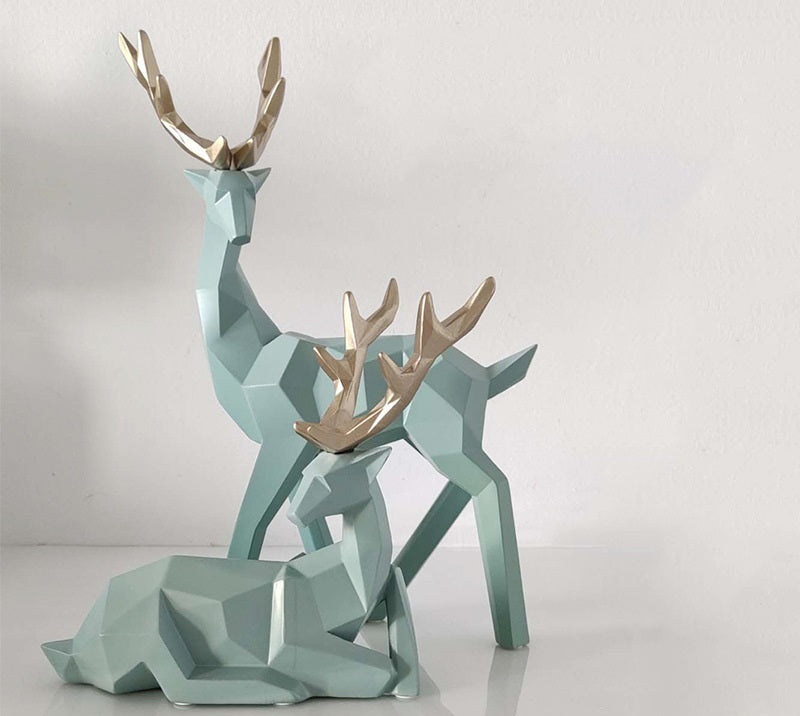 Deer Figurines - Stylish Table Ornament